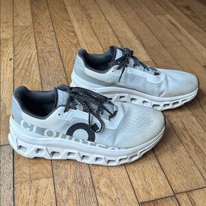 On Running Men's Cloudace Athletic Shoes in Light Gray and Black